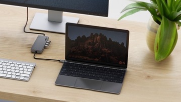 Концентратор Usb C Док-станция 8 в 1 100 Вт HDMI 4K 60 Гц 3xUSB LAN SD DEKO BUSINESS
