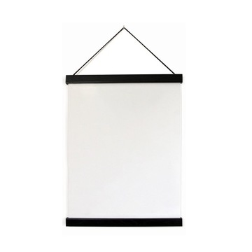 Wieszak na plakaty i zdjęcia czarny 92,5 cm magnetyczny wieszak na plakat