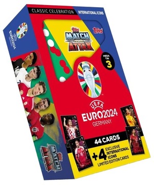 UEFA EURO 2024 MATCH ATTAX - MEGA TIN - MEGA PUSZKA NR 3 - KARTY SPORTOWE