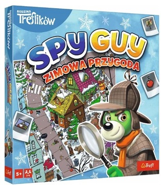 Gra Planszowa Rodzinna Towarzyska SPY GUY Zimowa Przygoda Rodzina