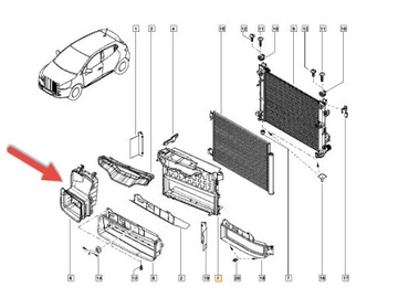 РУЛЕВОЕ КОЛЕСО ВОЗДУХОЗАБОРНИК RENAULT CLIO 4 IV CAPTUR