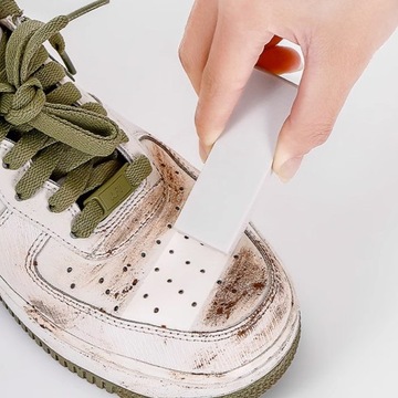 Płócienny środek do czyszczenia butów BIAŁY SNEAKERS SZCZOTKA OUTDOOR