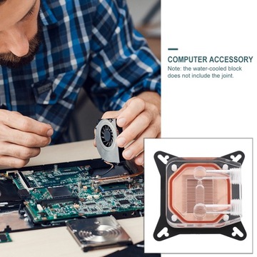 Blok wodny GPU karty graficznej Wbudowany blok