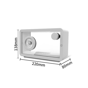 Красочный окружающий прозрачный динамик Bluetooth