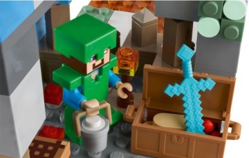 LEGO MINECRAFT 21243 СНЕЖНЫЕ ВЕРШИНЫ