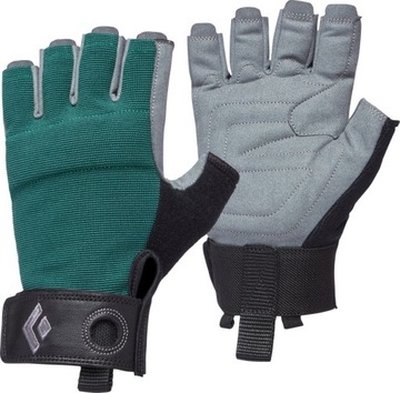 BLACK DIAMOND Женские перчатки CRAG HALF-FINGER GLOVES Green L