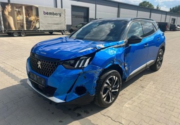 Peugeot 2008 II SUV 1.2 PureTech 130KM 2021 Peugeot 2008 1.2 130 KM LED Nawigacja Kamera Manetki Sensor Radar 1.2 130KM, zdjęcie 6