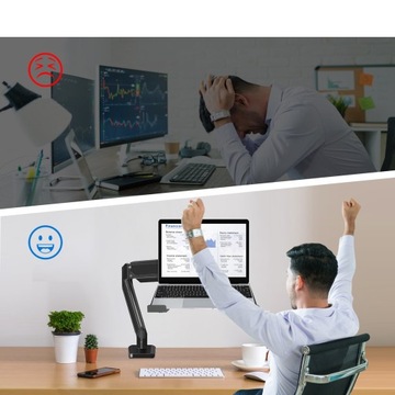 Подставка для ноутбука, настольный держатель 2-в-1, регулируемый, вращающийся, БЕСПЛАТНАЯ ткань