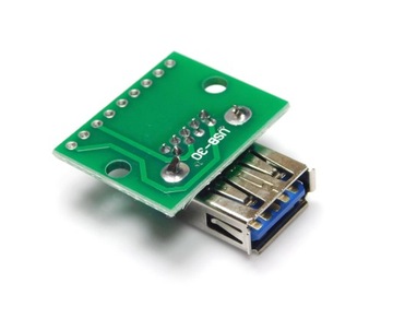 Модуль адаптера USB 3.0 A(F)/9PIN, разъем 2,54 мм