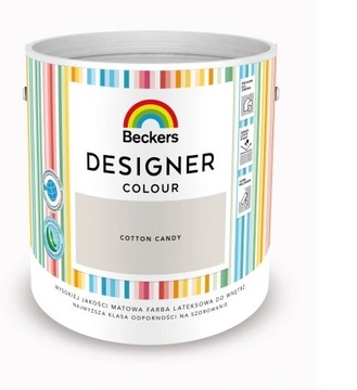 Beckers Designer Cotton Candy Farba Lateksowa 2,5l