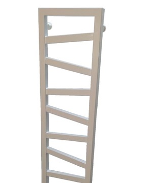 Лестничный радиатор для ванной, узкий, белый 140/30 Ольгерд