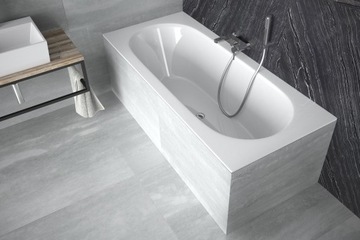 wanna prostokątna 150x75 Vitae SLIM Besco
