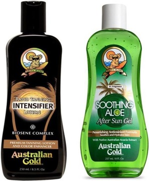 AUSTRALIAN GOLD RAPID TANNING INTENSIFIER ZESTAW