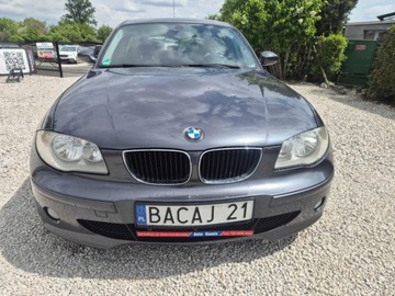 BMW Seria 1 E81/E87 Hatchback 5d E87 2.0 118i 129KM 2005 BMW Seria 1 BMW SERIA 1 Z 2005 Roku Klimatronik Czujniki Stan bdb Skora be, zdjęcie 2