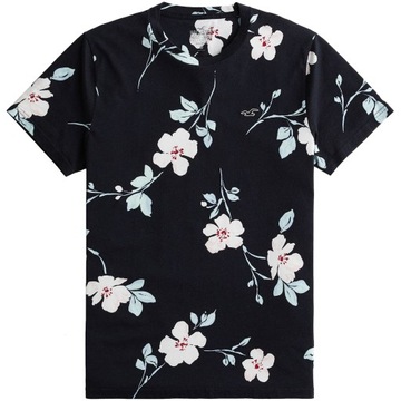 HOLLISTER Abercrombie T-Shirt Koszulka Kwiaty XL