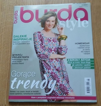 Burda style 5/2021 Gorace trendy