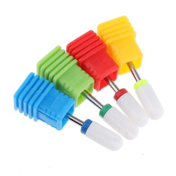 Прочные керамические маникюрные фрезы.