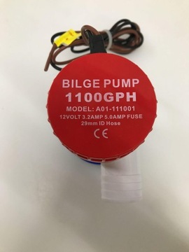 Трюмный насос CPROSP 12 В, 1100 галлонов в час
