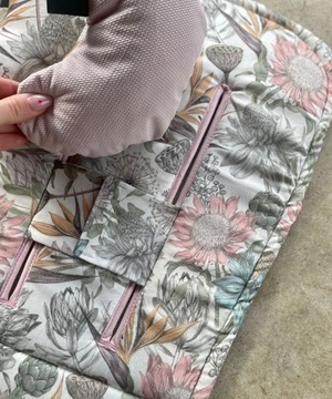Вставка в коляску Sepia Rose Vintage Meadow Velvet