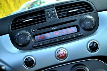 Fiat 500 II CC Seria 1 0.9 TwinAir 85KM 2015 Fiat 500 900 85KM TwinAir Cabrio Klima Pdc, zdjęcie 19