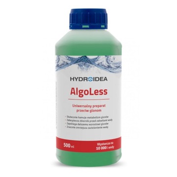 HYDROIDEA AlgoLess 500ml - zapobiega glonom