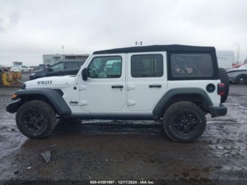 Jeep 2021 Jeep Wrangler 2021r., Unlimited Willys, od ubezpieczalni 3.6 Benzyna 385KM, zdjęcie 3