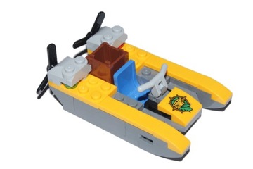 LEGO POJAZD ŁÓDŹ BADACZY DŻUNGLI ŁÓDKA NOWA