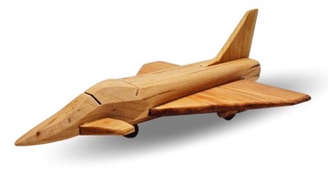 EUROFIGHTER TYPHOON MYŚLIWIEC DREWNIANY