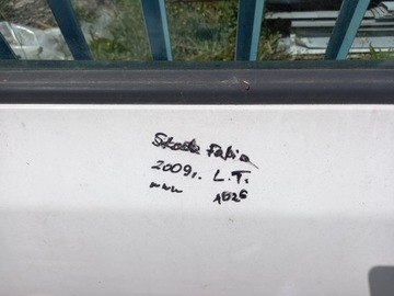 Дверь задняя ПРАВАЯ ЛЕВАЯ Skoda Fabia 05r 1026