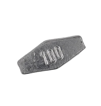 Ciężarek przelotowy, płaski gruntowy 100 g