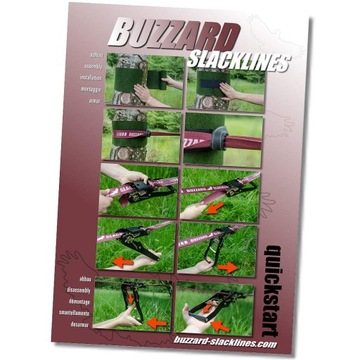 Комплект стропы BUZZARD easyline длиной 15 м