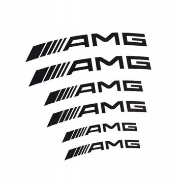 Naklejki na zacisk hamulca Mercedes AMG