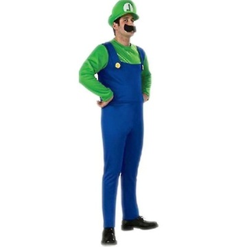 kostium Luigi mario bros rozmiar M