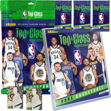 MEGAZESTAW STARTOWY NBA TOP CLASS ALBUM KARTY KOSZYKARSKIE SEZON 2023/2024