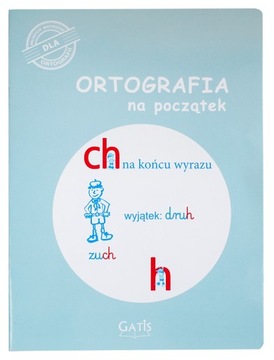 ZESZYT DO NAUKI ORTOGRAFII A4 32 linia GATIS H, CH