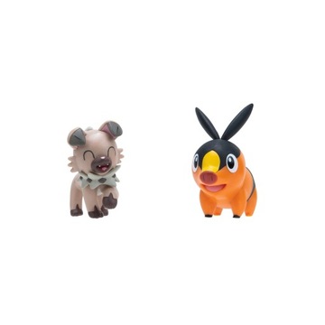 POKEMON BATTLE FIGURKA KOLEKCJONERSKA TEPIG + ROCKRUFF