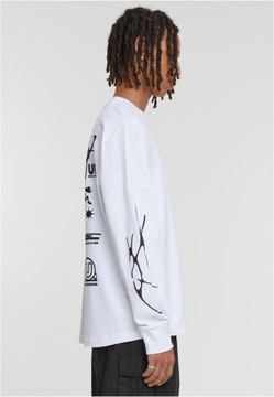 Longsleeve Collection cut on White Mister Tee 4XL