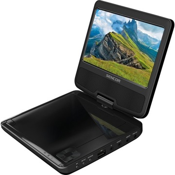 Przenośny Odtwarzacz DVD Sencor SPV2722 BLACK 7''