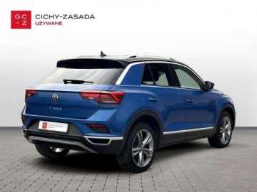 Volkswagen T-Roc I SUV 1.5 TSI ACT 150KM 2021 Volkswagen T-Roc 1.5TSI 150KM Premium DSG Kamera NiskiPrzebieg ACC ASO Sal, zdjęcie 4
