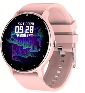 SMARTWATCH zegarek SMARTBAND Pulsometr AMOLED Krokomierz Whatsapp Pogoda