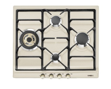 SMEG PŁYTA GAZOWA KREMOWA SR764PO