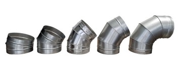 Kolano segmentowe fi 315 Spiro 90 stopni SOLVENT