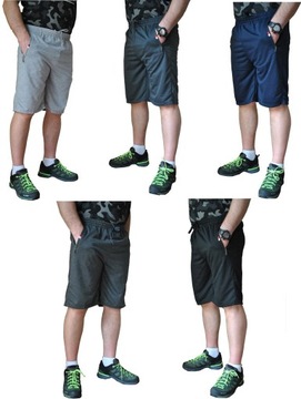 GŁADKIE SPODENKI 3/4 pas 110cm roz. XXL 5 KOLORÓW