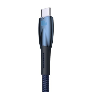 КАБЕЛЬ BASEUS FAST USB/USB-C 100 Вт 480 Мбит/с ПРОЧНЫЙ КАБЕЛЬ ДЛЯ ТЕЛЕФОНА 1 м