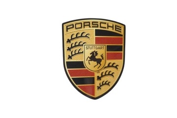 PORSCHE LOGO NAKLEJKA STICKER 7,5 x 9,6 cm