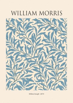 WILLIAM MORRIS Willow bough PLAKAT 21x30cm #237