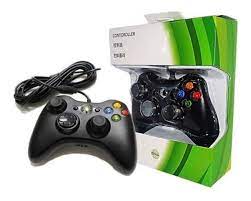 Pad PC XBOX 360 przewodowy kontroler USB czarny