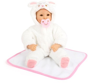 LALKA NIEMOWLĘ ubranko akcesoria BABY 40 cm urocza