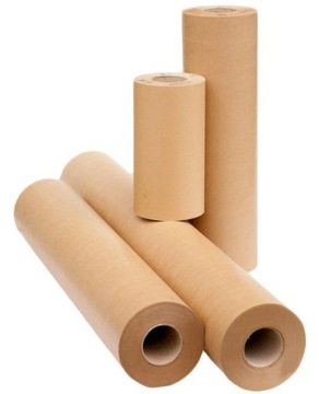 Серая бумага для маскировки 90см х 100м.