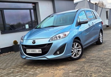 Mazda 5 II 1.8 MZR 115KM 2013 Mazda 5 1,8 Ben 6-Biegow 7 osobowa 1.8 Benzyna 116KM